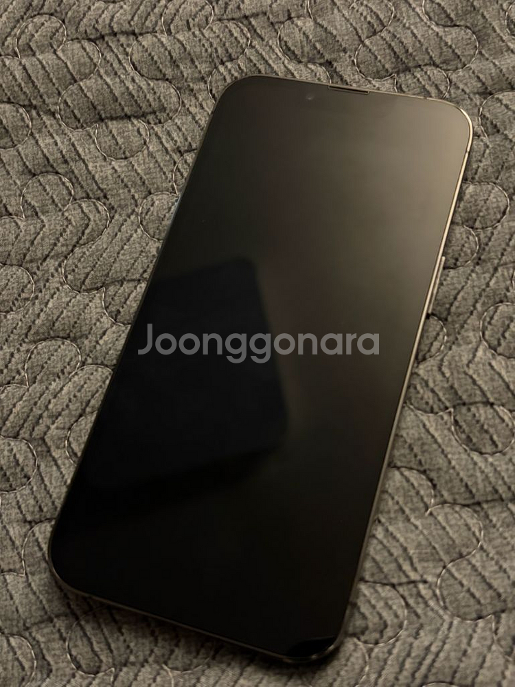 아이폰13프로 128GB 그래파이트 배터리90--3