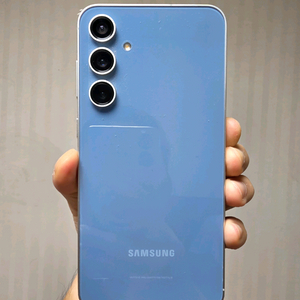 갤럭시 S23 FE 블루 +슈피겐 케이스 필름 세트