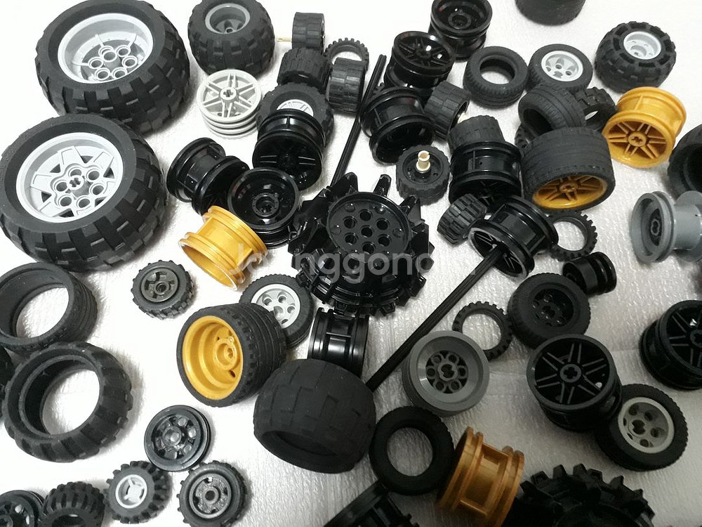 레고 부품 바퀴,휠--1