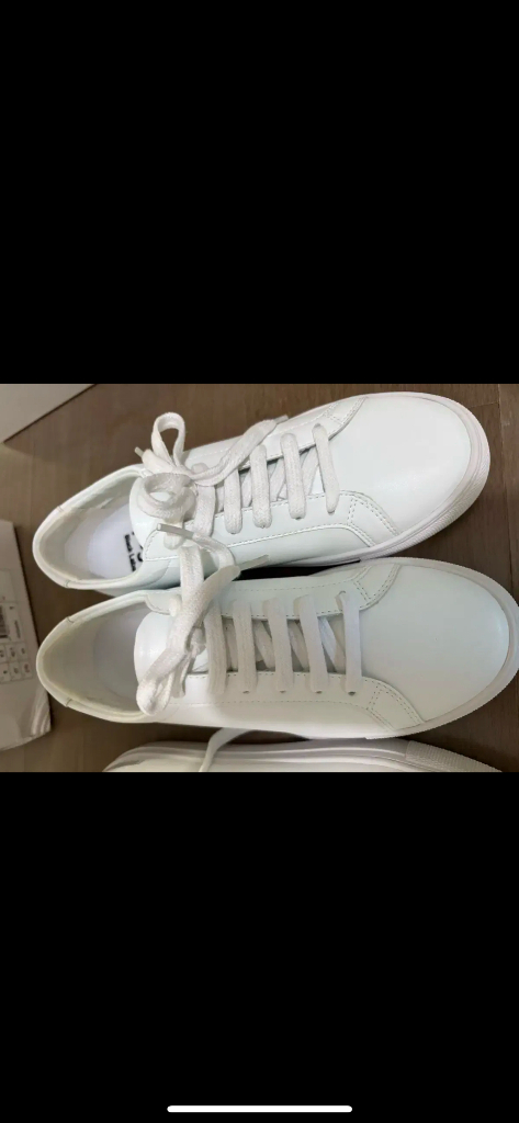 p31 화이트 스니커즈화 235 이미지