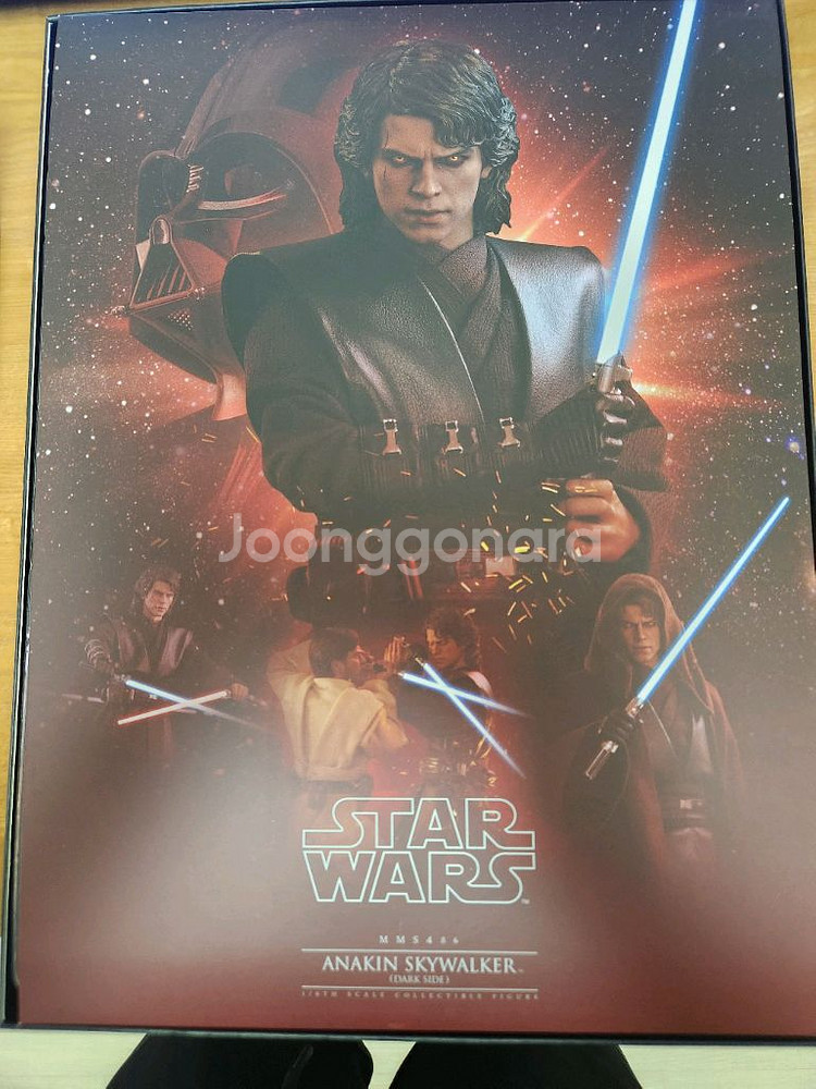 핫토이 한정판 스타워즈 아나킨 스카이워커 다크사이드--1