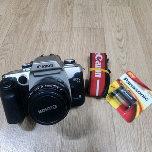 캐논 EOS 55 실버바디및 50mm F1.8 II 렌