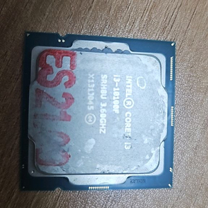 인텔 i3 10100f cpu 팝니다