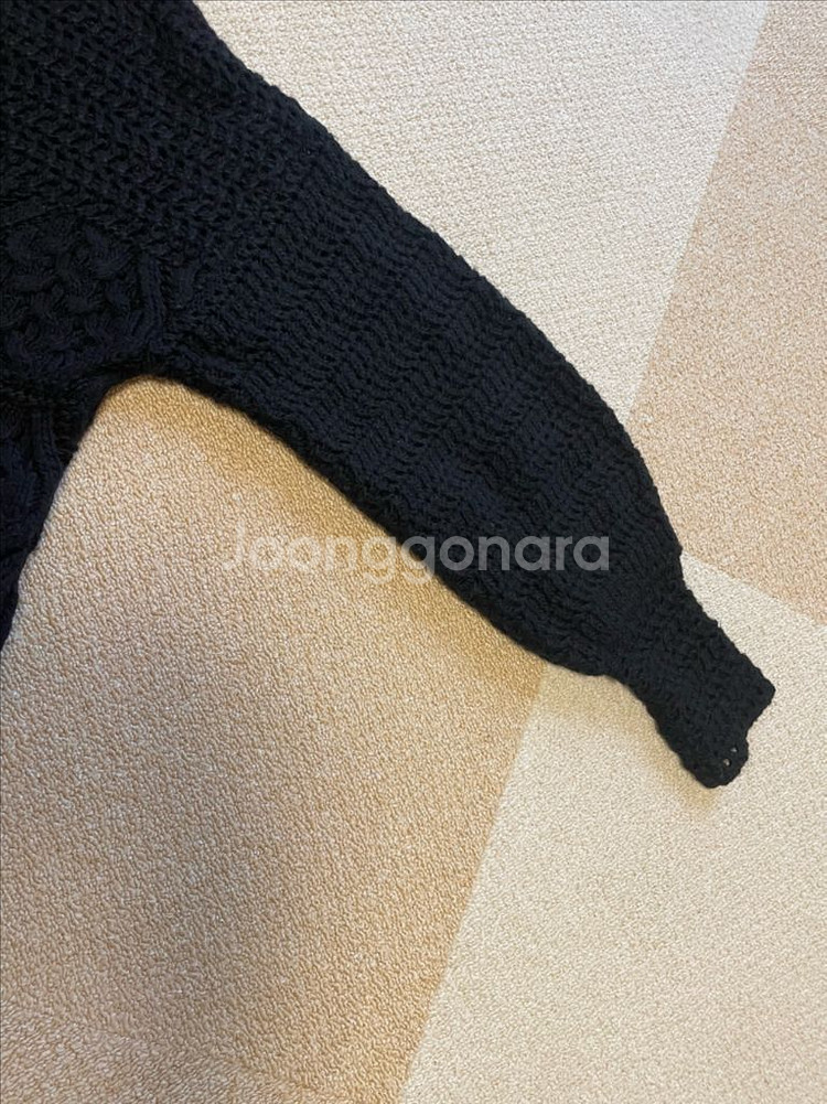 ZARA 오버핏 꽈배기 스웨터 (S)--4