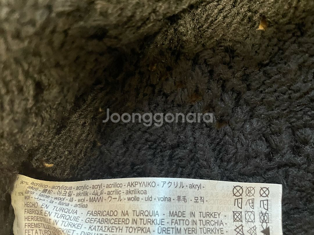 ZARA 오버핏 꽈배기 스웨터 (S)--8