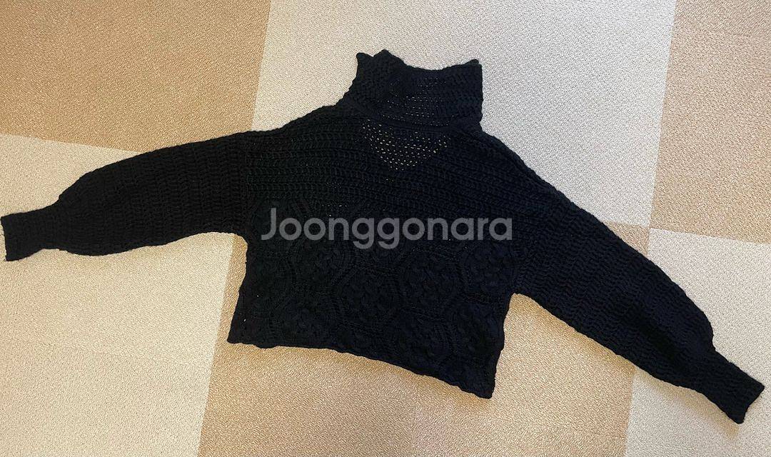 ZARA 오버핏 꽈배기 스웨터 (S)--7
