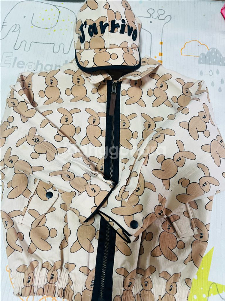 리미떼두두 래빗점퍼 모자일괄(쌍둥이가능)--0