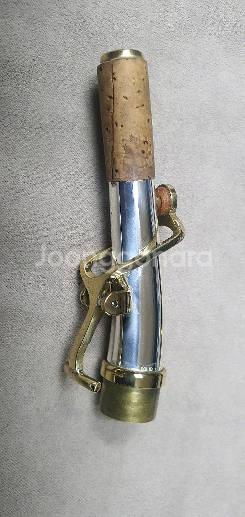 야나기사와 소프라노 색소폰 솔리드실버 커브드넥--1