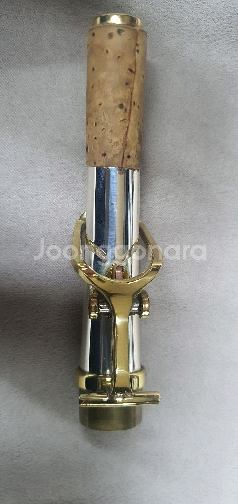 야나기사와 소프라노 색소폰 솔리드실버 커브드넥--3