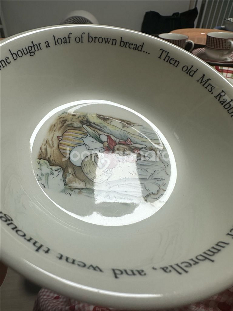 웨지우드 피터래빗 식기 세트--3