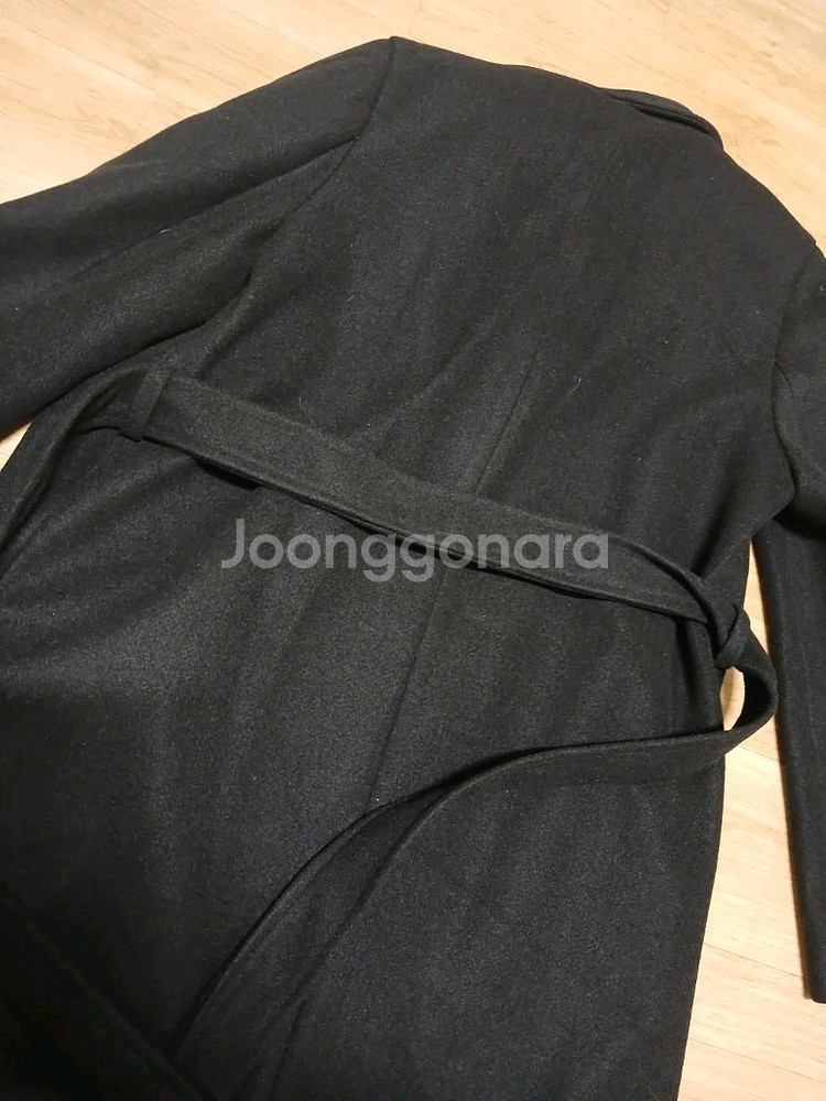 여성 블랙 롱코트--4