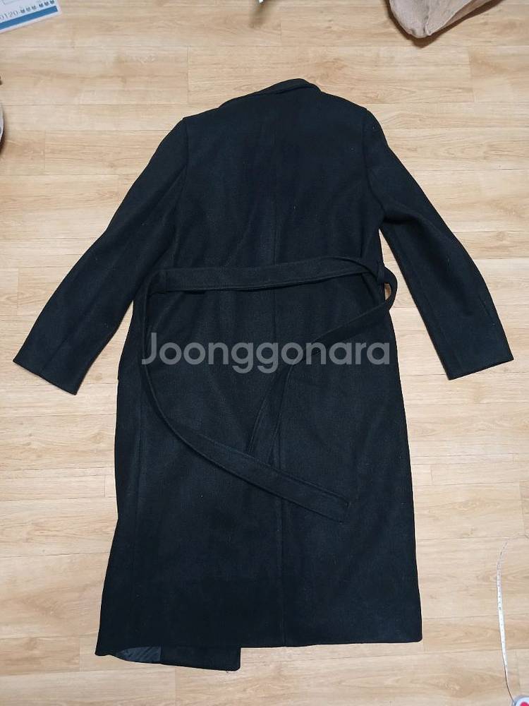 여성 블랙 롱코트--3