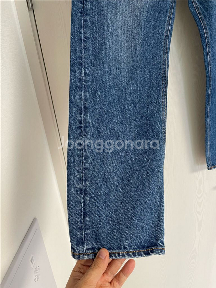 어나더 오피스 셀비지 데님 청바지 3사이즈--1