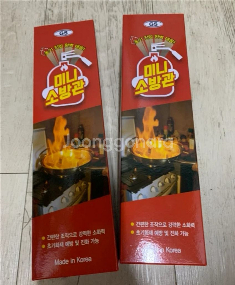 GS 미니 소방관 345ml 2묶음--1