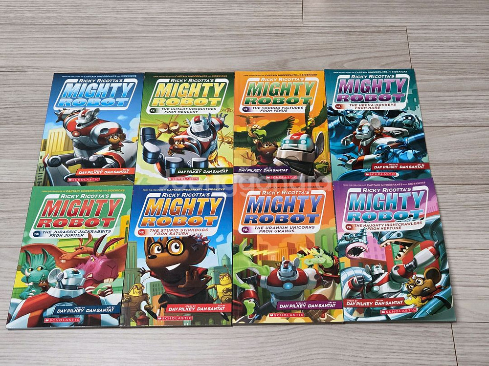 마이티로봇 MIGHTY ROBOT 1~8권--2