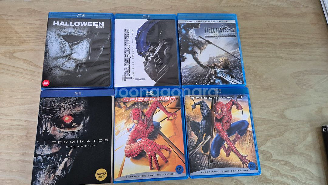 [가격인하]4k 블루레이, 신세계 등 팝니다.--3