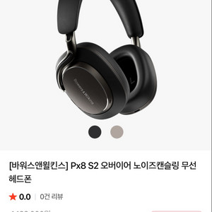 [바워스앤윌킨스] Px8 S2 오버이어 노이즈캔슬링