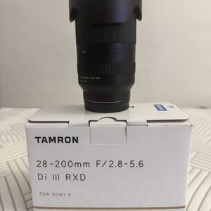 탐론 28-200 FE 소니 마운트 렌즈