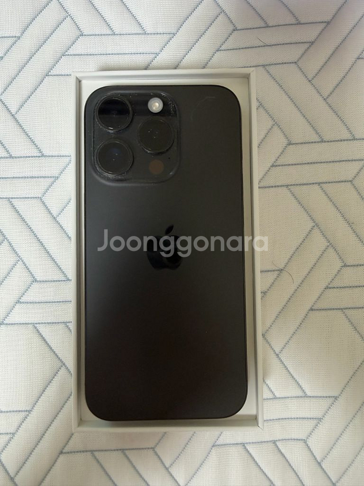 아이폰 15pro 128GB 블랙 SSS급 팝니다--14