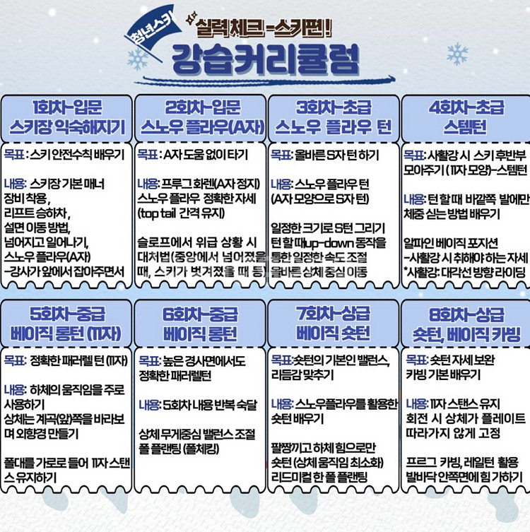[지산]청년스키 성인,아동,어린이스키 보드 강습--4