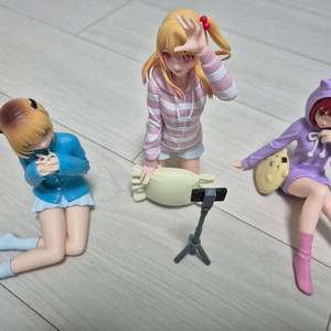 최애의 아이 릴렉스타임 피규어 판매(맴쵸,루비,카나)