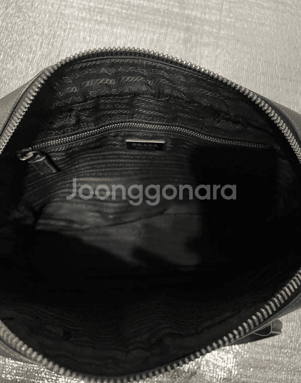 (정품) 프라다 사피아노 보스턴백--5