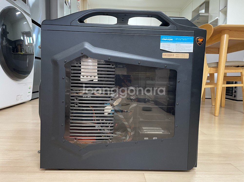 윈도우 10 컴퓨터, 모니터, 키보드, 파워 700W--4