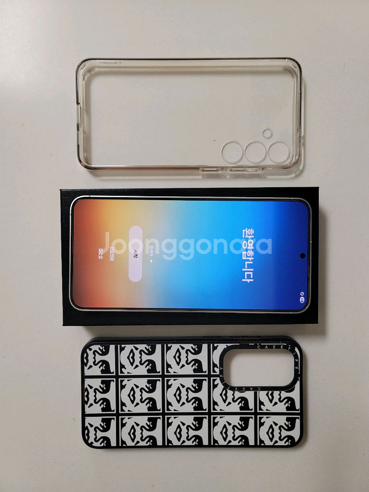 갤럭시 S24 플러스 자급제 마블 그레이 60만원--1