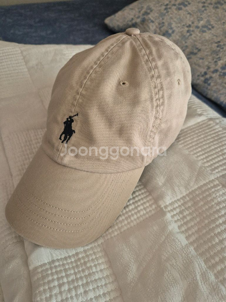 폴로 베이지 모자--0