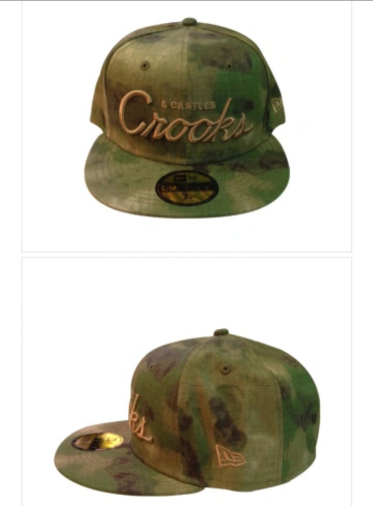크룩스앤캐슬 FRENCH CAMO CAP--1