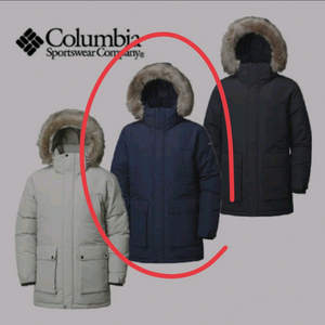 콜롬비아 남성 래인지 투 힐 옴니히트 다운 자켓 100