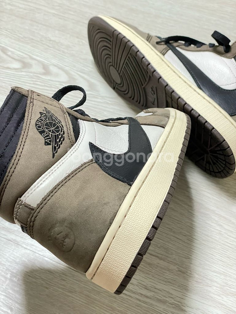 나이키 스캇 조던1하이 OG 270mm--2