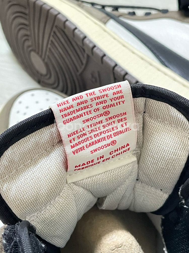 나이키 스캇 조던1하이 OG 270mm--5