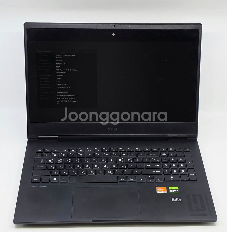 HP오멘 16-XF0052AX RTX4060게이밍노트북--0