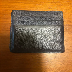프라다 사피아노 카드지갑