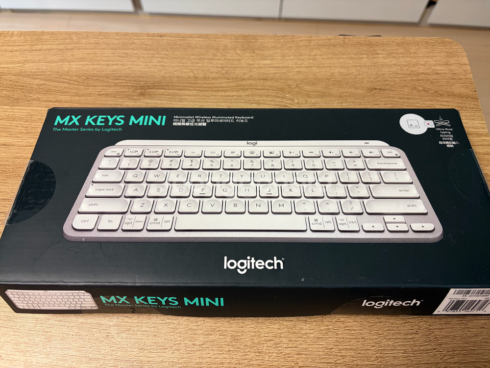 로지텍 MX Keys Mini for Mac 화이트 키--0