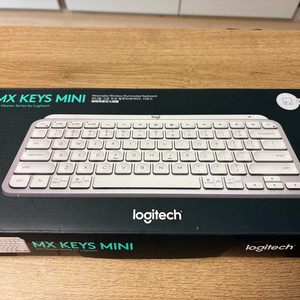 로지텍 MX Keys Mini for Mac 화이트 키