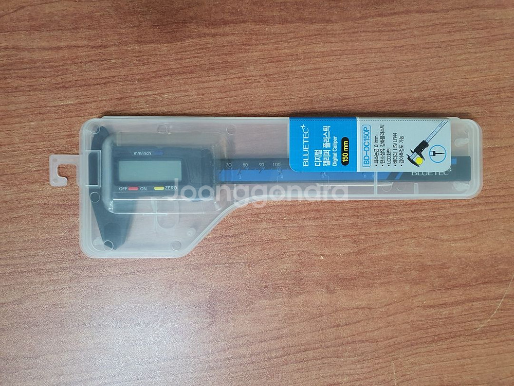 블루텍 버니어캘리퍼스 노기스 플라스틱 15cm--0