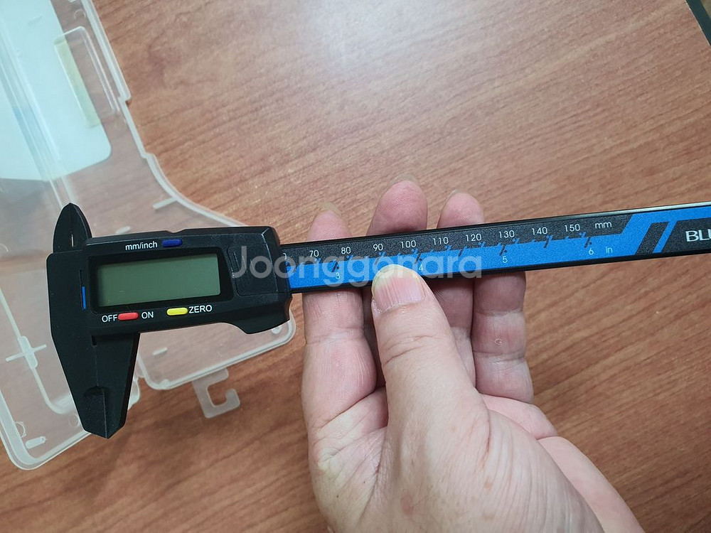 블루텍 버니어캘리퍼스 노기스 플라스틱 15cm--1