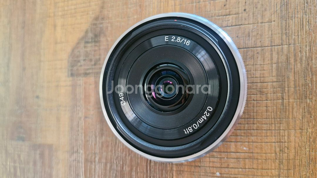 소니 sony SEL16F28 단렌즈 무료배송--1