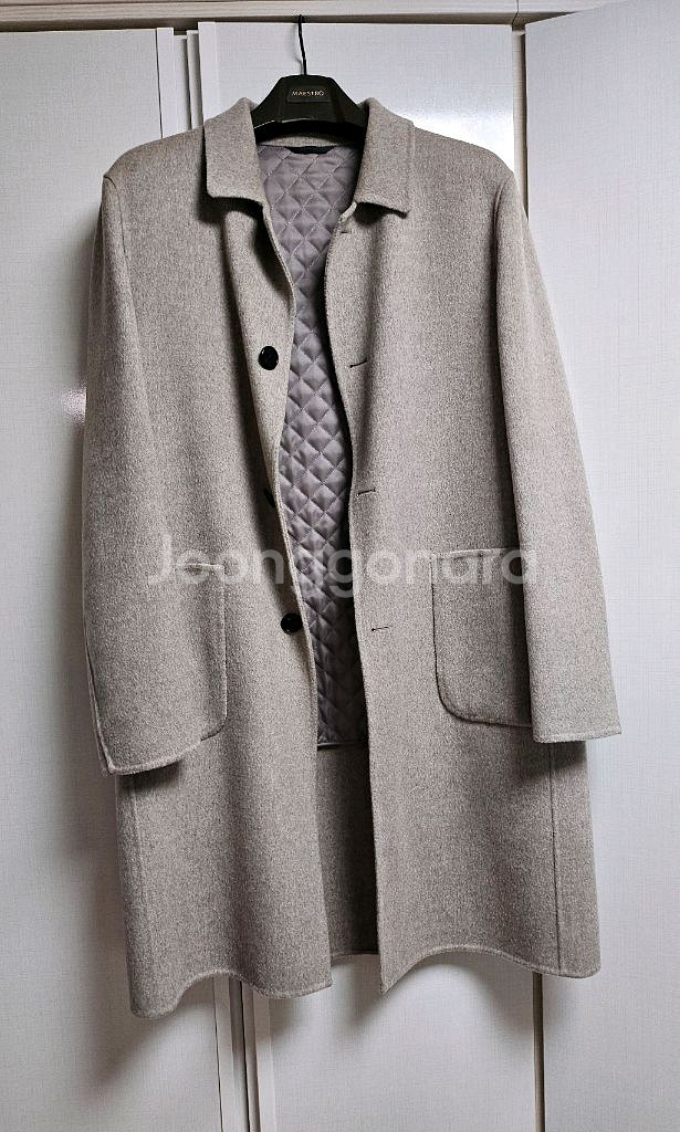 마에스트로 캐시미어 코트 팝니다--0