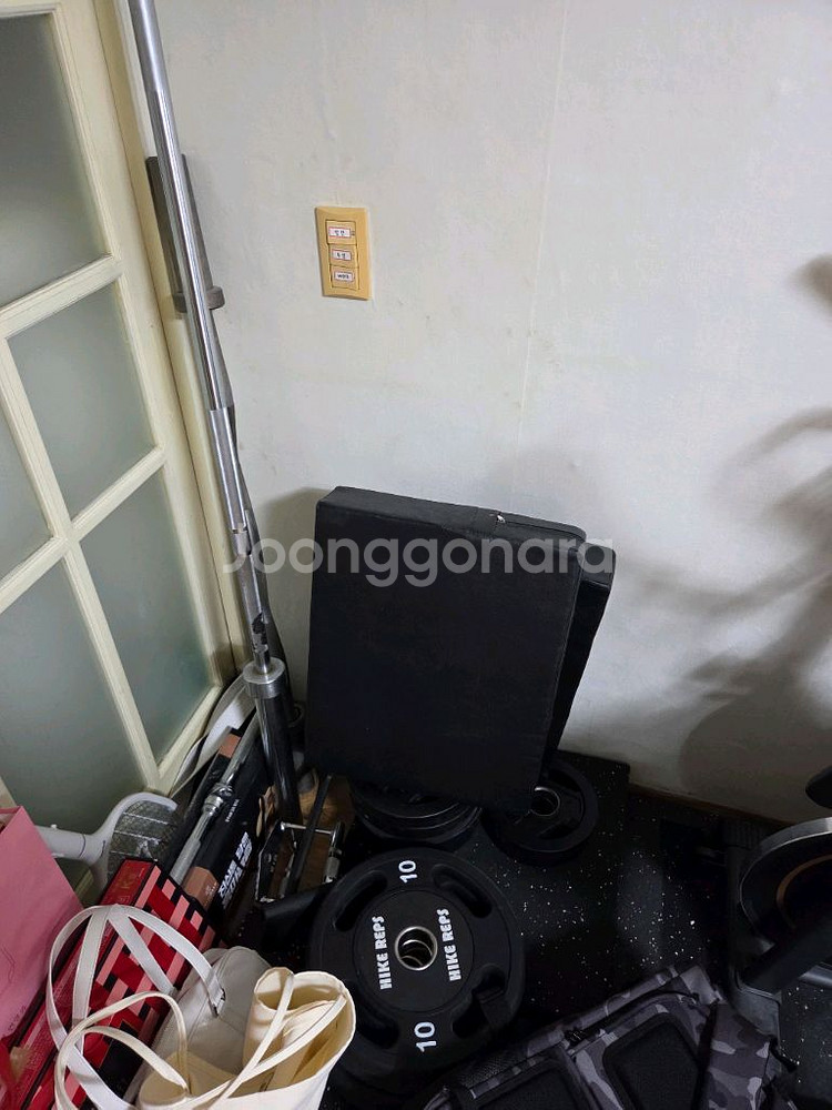 원판 등 홈짐 세트 판매합니다--1