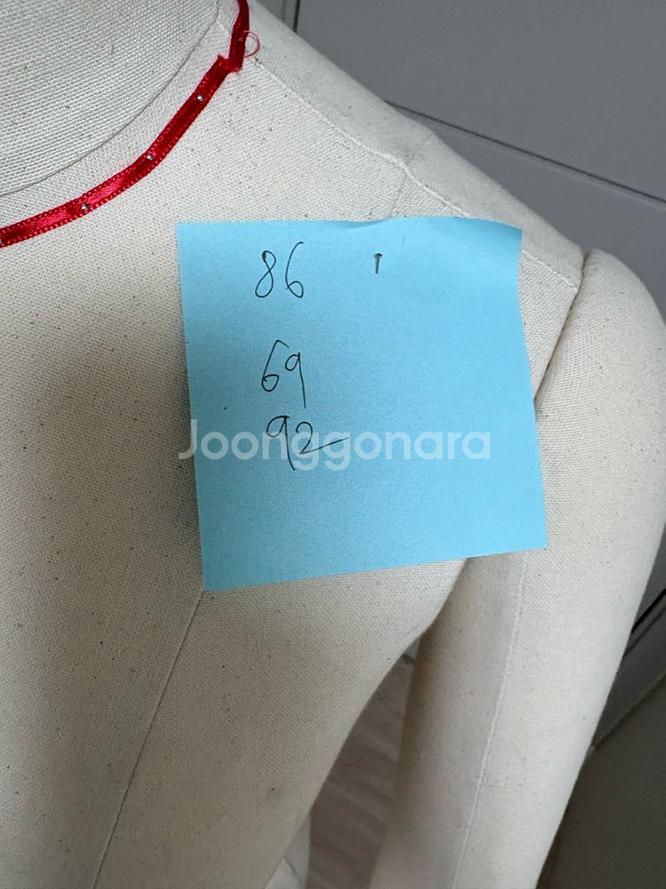 가봉 드레이핑 바디 55사이즈 우레탄 마네킹--2