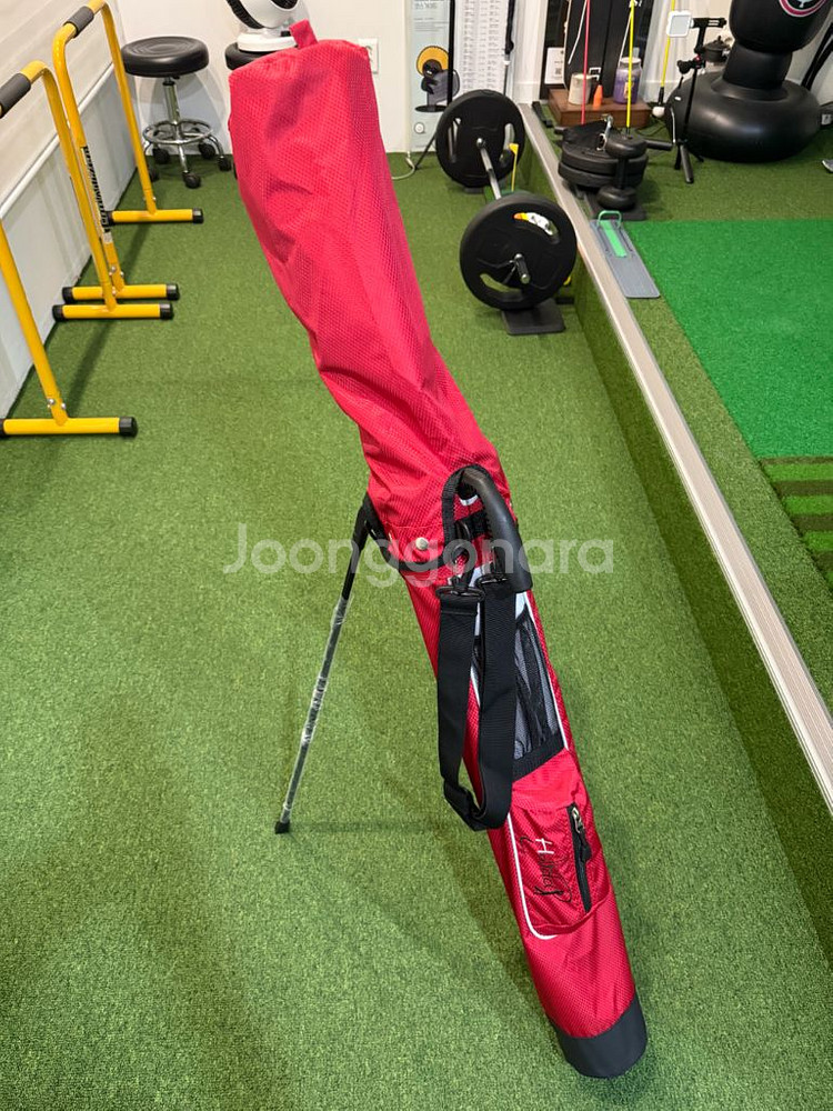 빨간색 골프 스탠드백 새상품--0