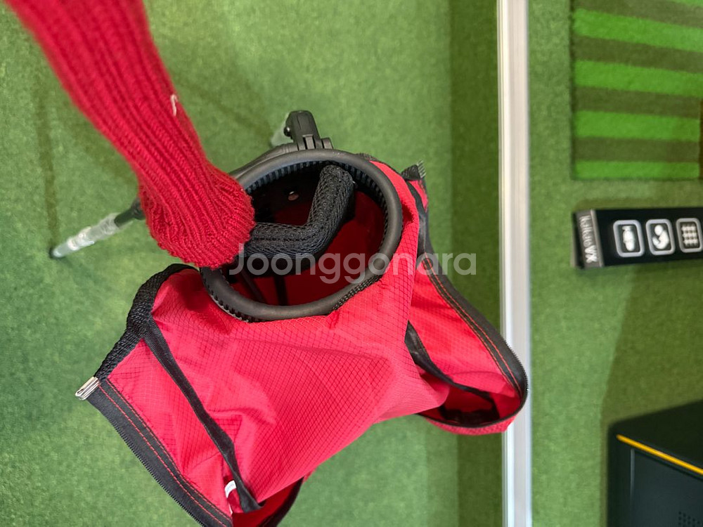빨간색 골프 스탠드백 새상품--3