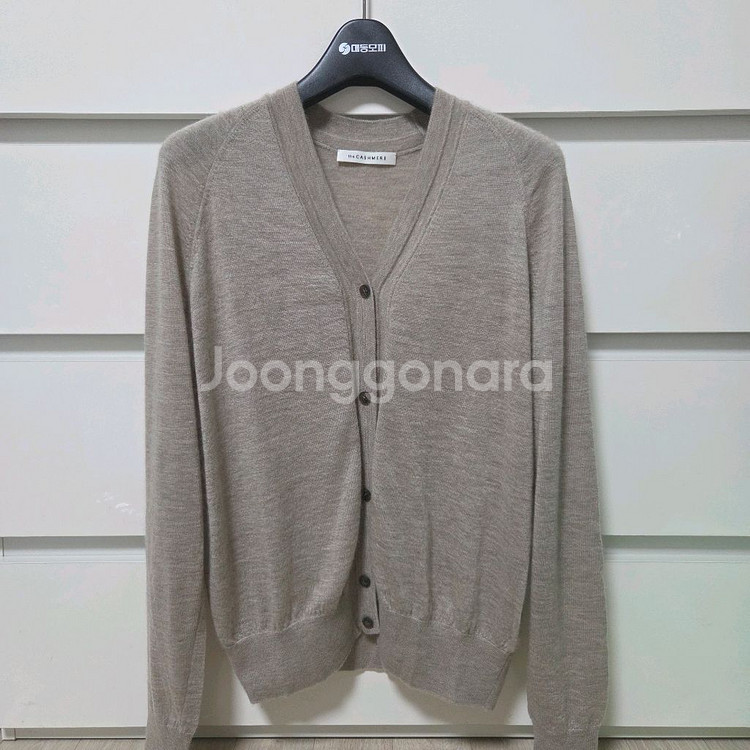 더캐시미어 캐시미어 브이넥 가디건 55 타임 랑방--6