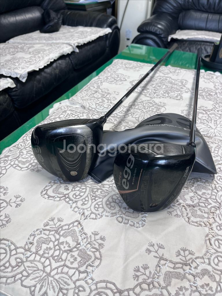 PRGR 슈퍼에그 485 과 500 에볼루션 매트블랙--2