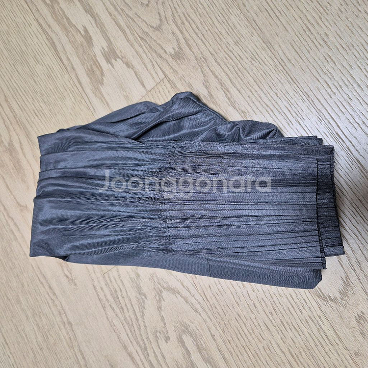 플리츠플리즈 베이직 점프수트 그레이 4사이즈 새상풍--1