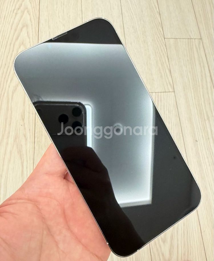 아이폰13프로맥스 128GB 실버--1