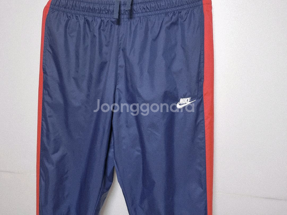 남성 나이키 네이비 퓨추라 우븐 바지 트레이닝복 러닝복--6